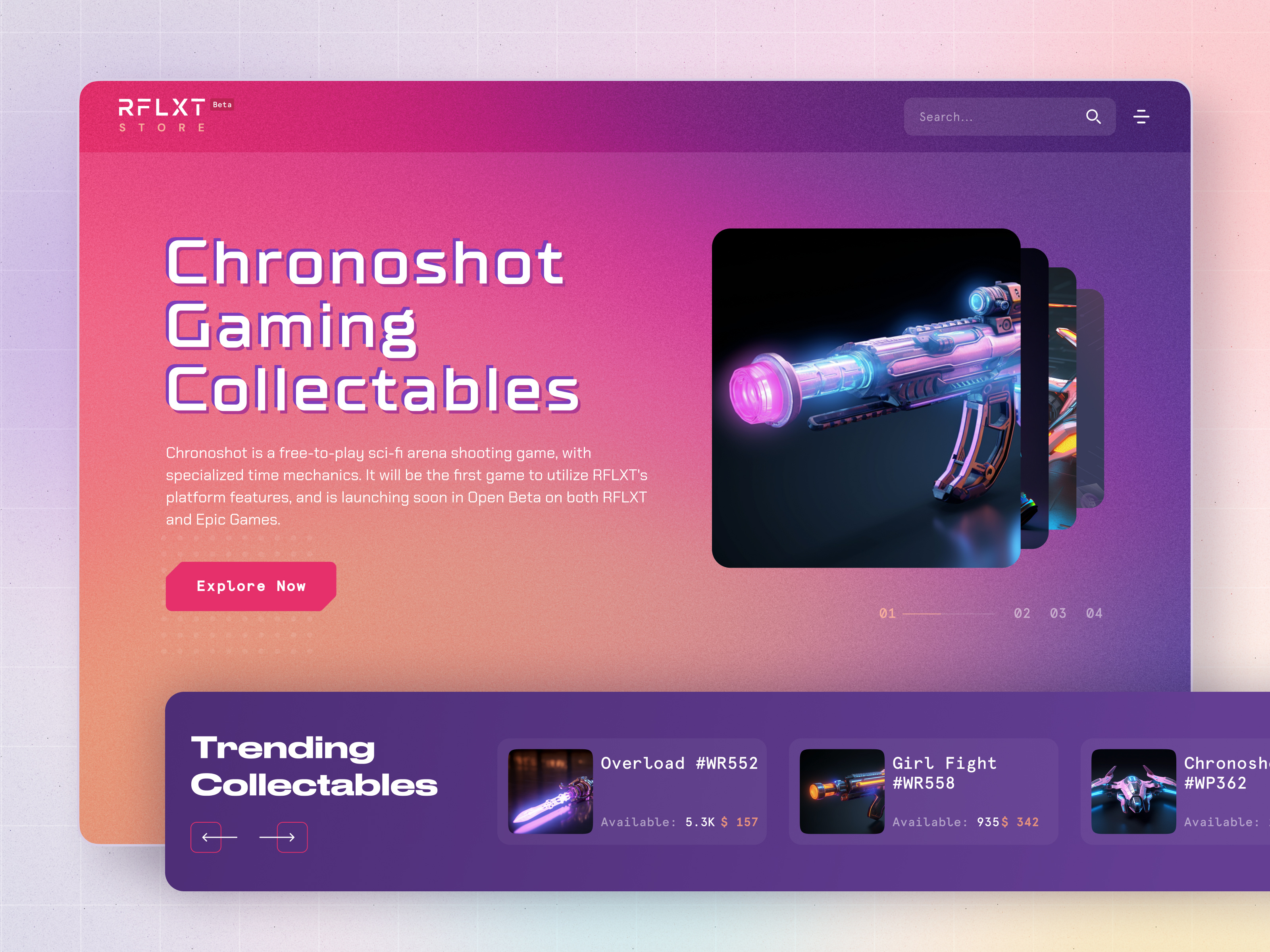 Example of UI & UX Design
