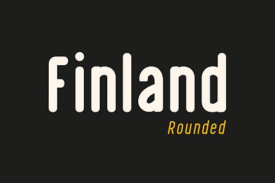 Finland Rounded – Font Family contemporary