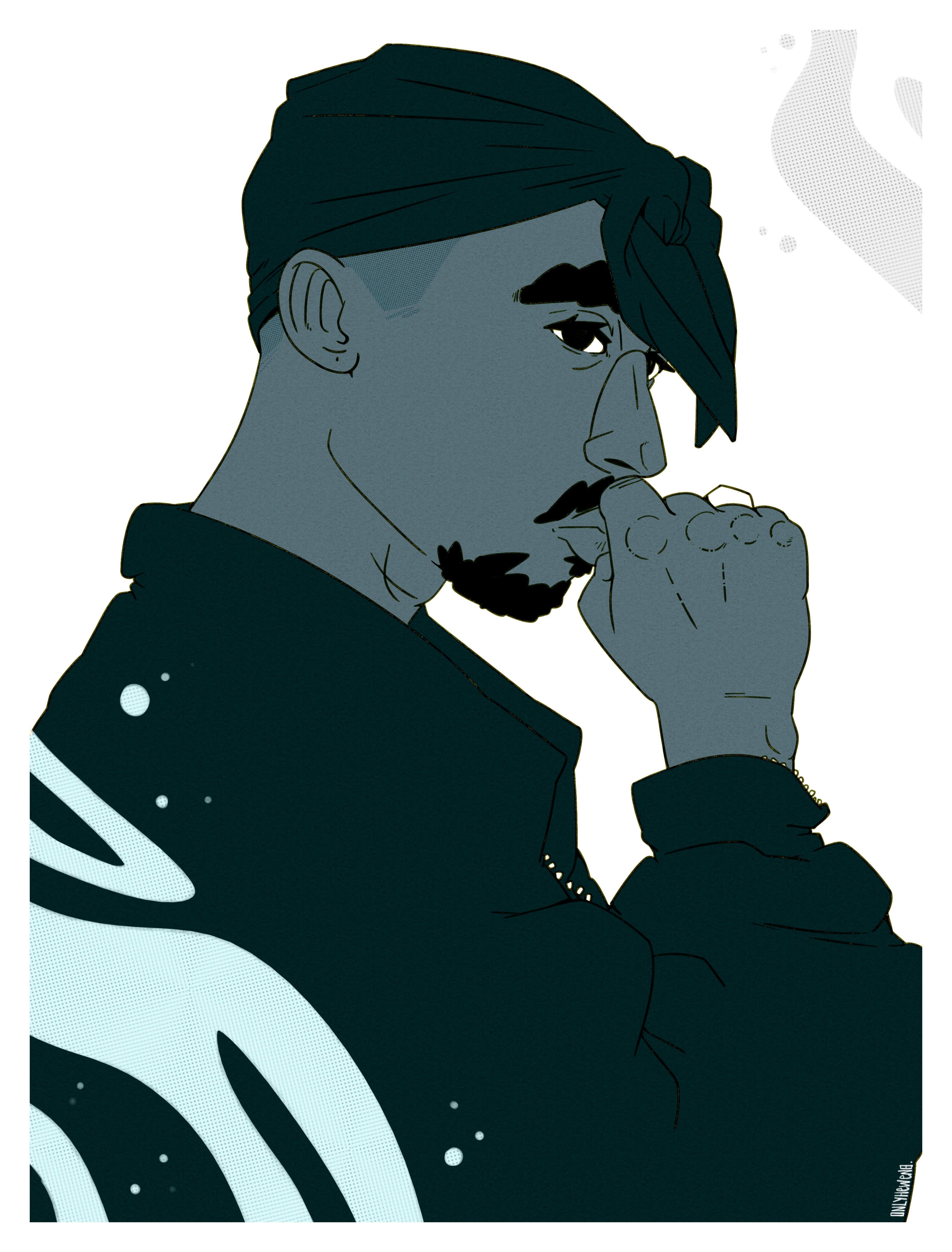 Holler if ya hear me (2020) 2pac design graphic design hip hop illustration ipad pro procreate tupac