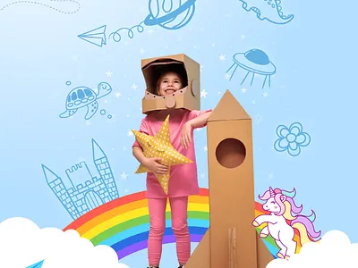 International Preschool Branding & Collaterals branding