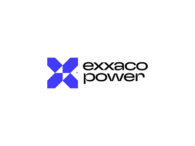 Exxaco Power; Logo Design for a home electricity distributor com blaze branding branding agency domestic company energy home house icon letter x lightning logo design minimal and clean modern negative space power renovation spark speed technology thunder