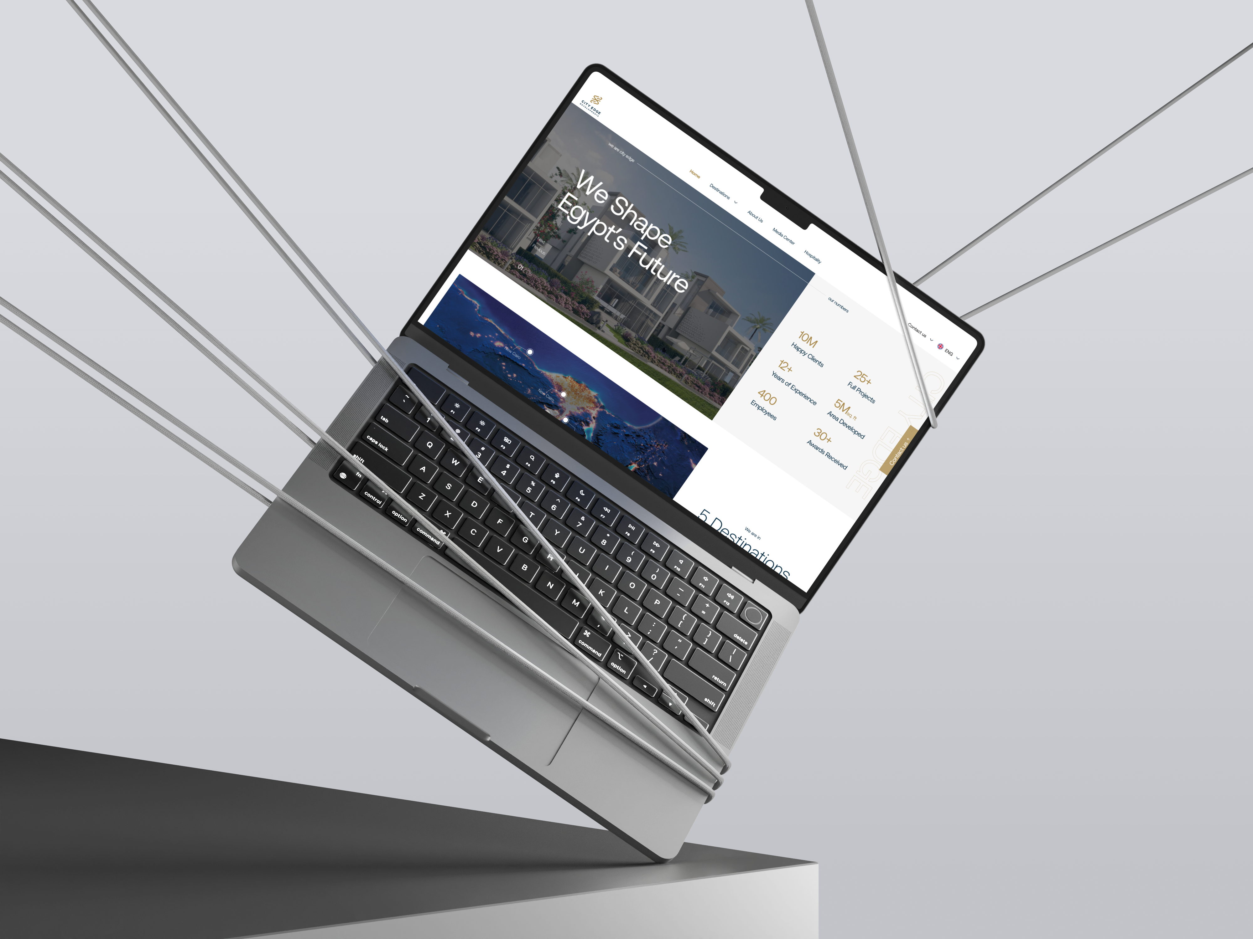 City Edge Development Real Estate | WebPage design design development ui ux visual
