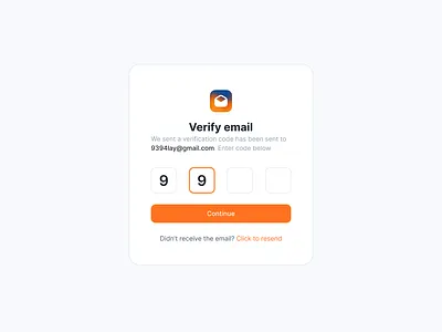 📩Verify email dropdown figma icon mingcute ui ui kit ux and ui verify email web design