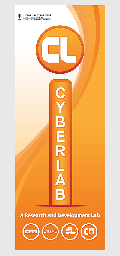 Cyber Lab Banner branding design graphic design illustration logo vector