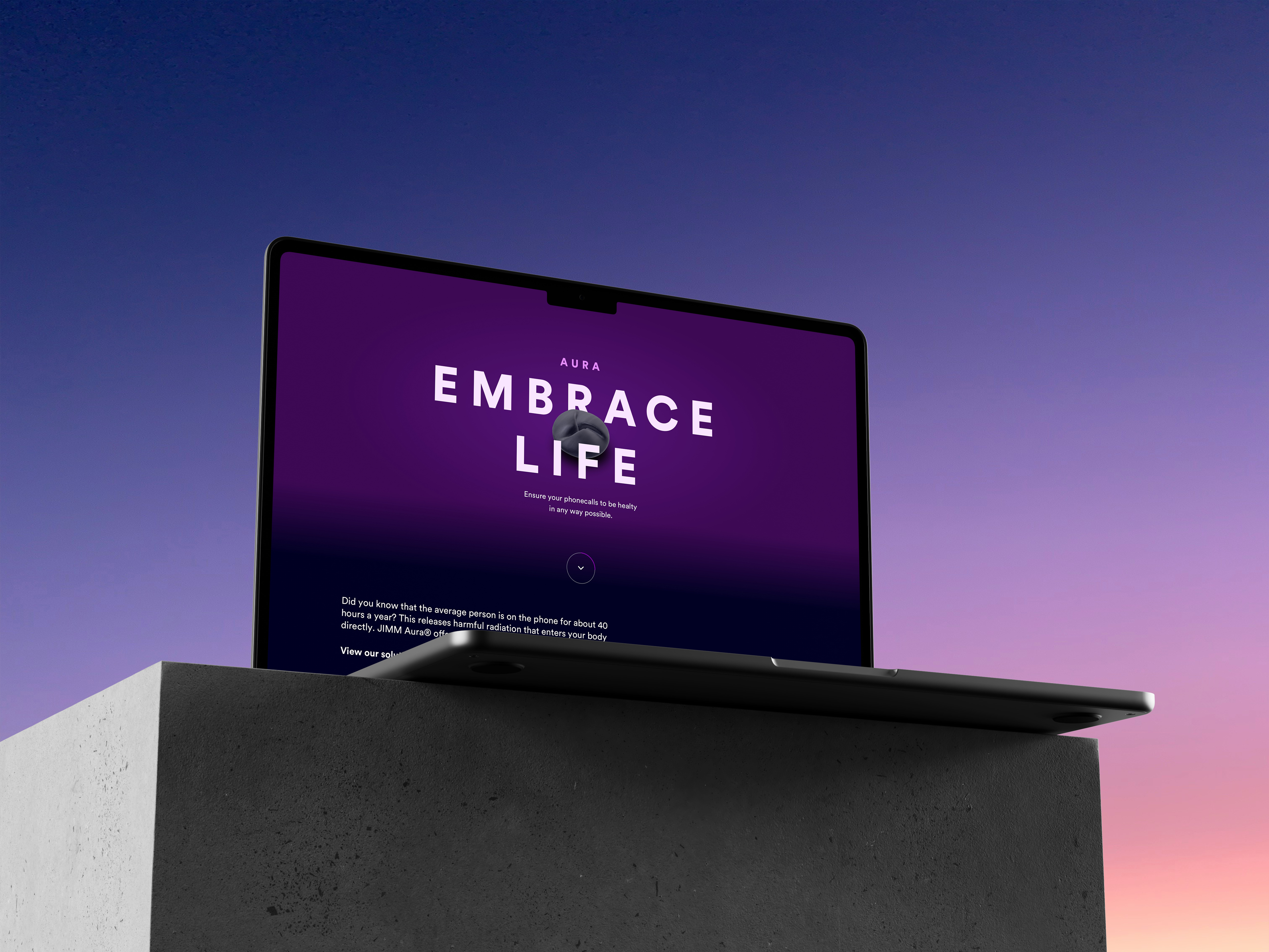 JIMM - UI Design landingpage productpage ui ux website