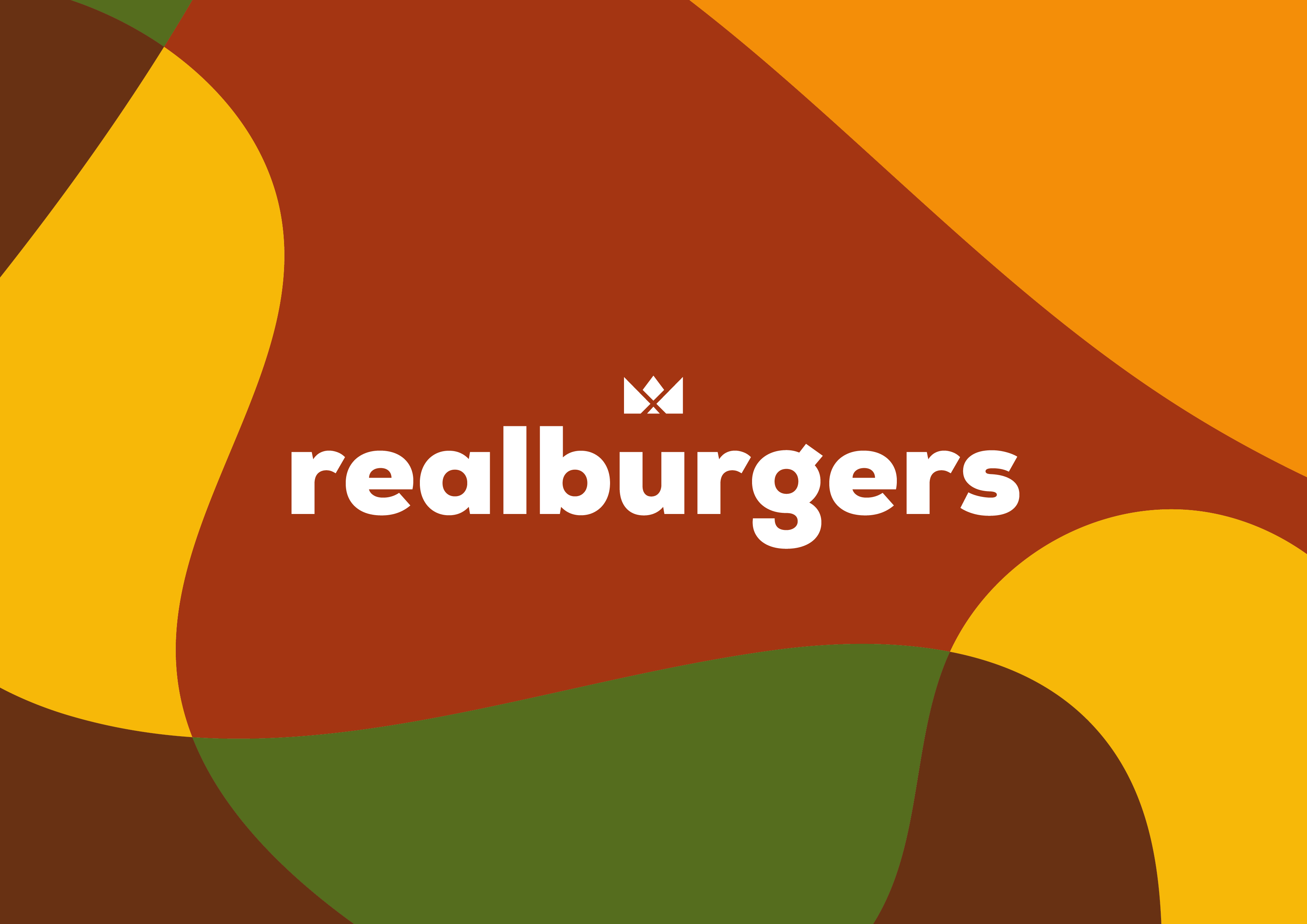 Realburgers wordmark brand design brand identity branding burger concept design logo design logomark restaurant wordmark