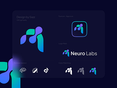 Neuro labs Branding branding graphic design logo