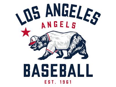 L.A. Angels Team Store Concept branding design graphic design illustration logo vector