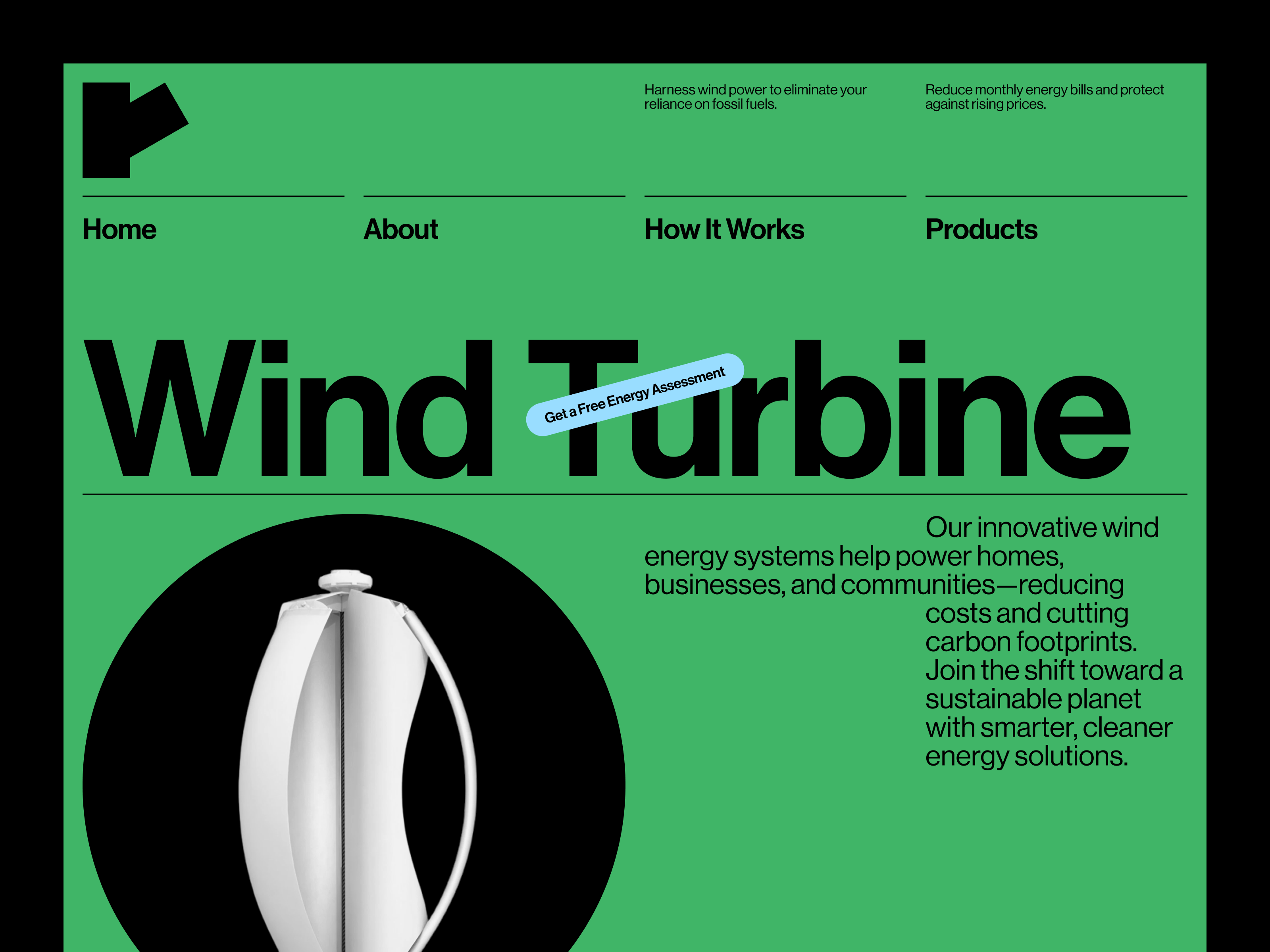 Example of Premium UI UX Design For Landing Page 