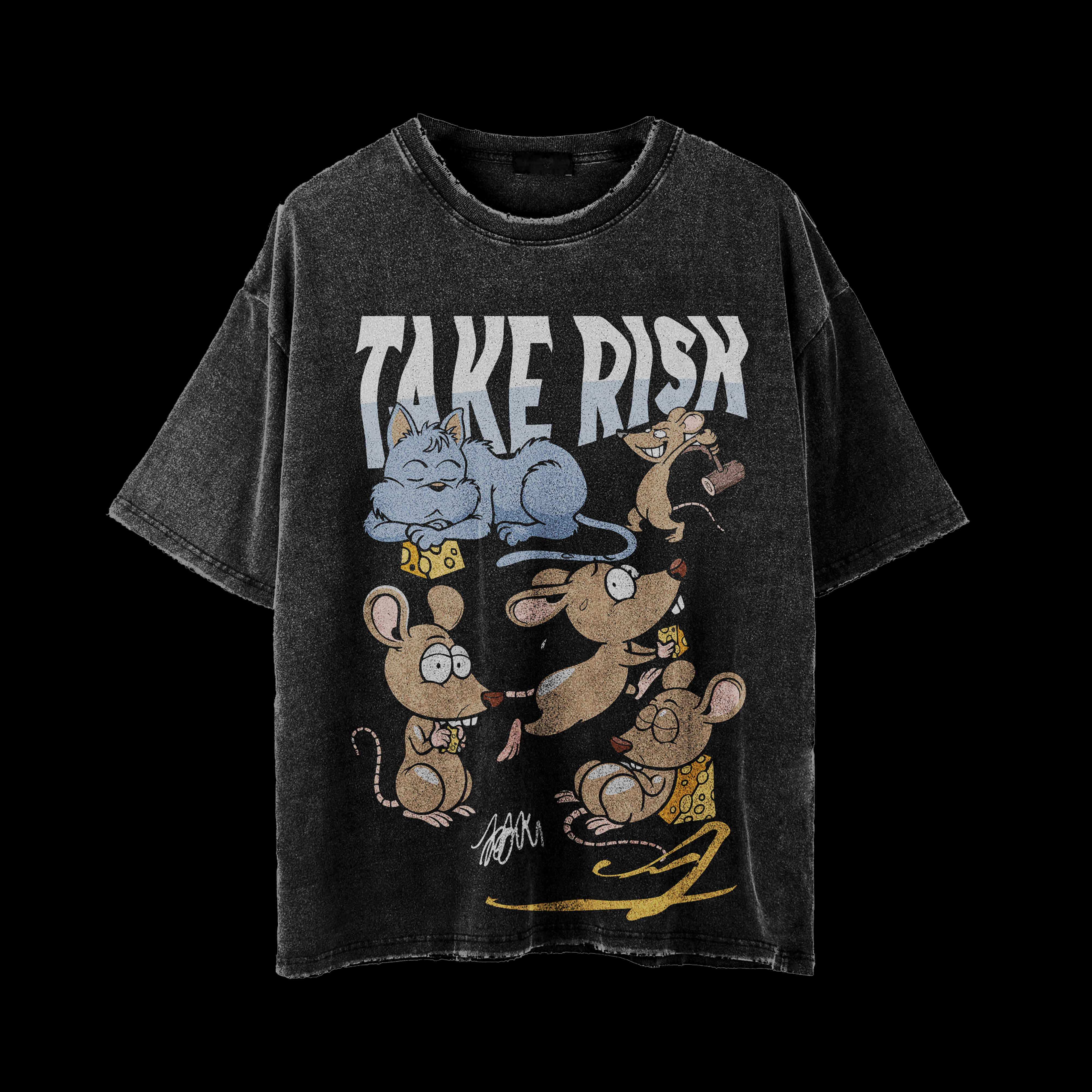 TAKE RISK branding design graphic design illustration street wear take risk tshirt design typography vector