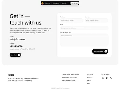 Contact us Page 3d branding connect contact us dasho bors graphic design landing page logo mordan desgione motion graphics page ui