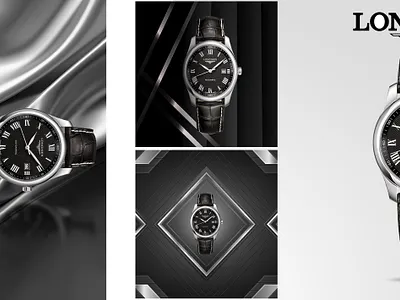 The LONGINES Collection branding graphic design motion graphics