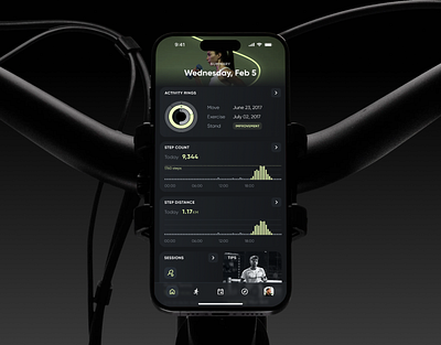 The Pulse by Unravel application branding digital product digitalproduct fitness app fitness application health care healthcare ui unraveldesign user interface ux web design