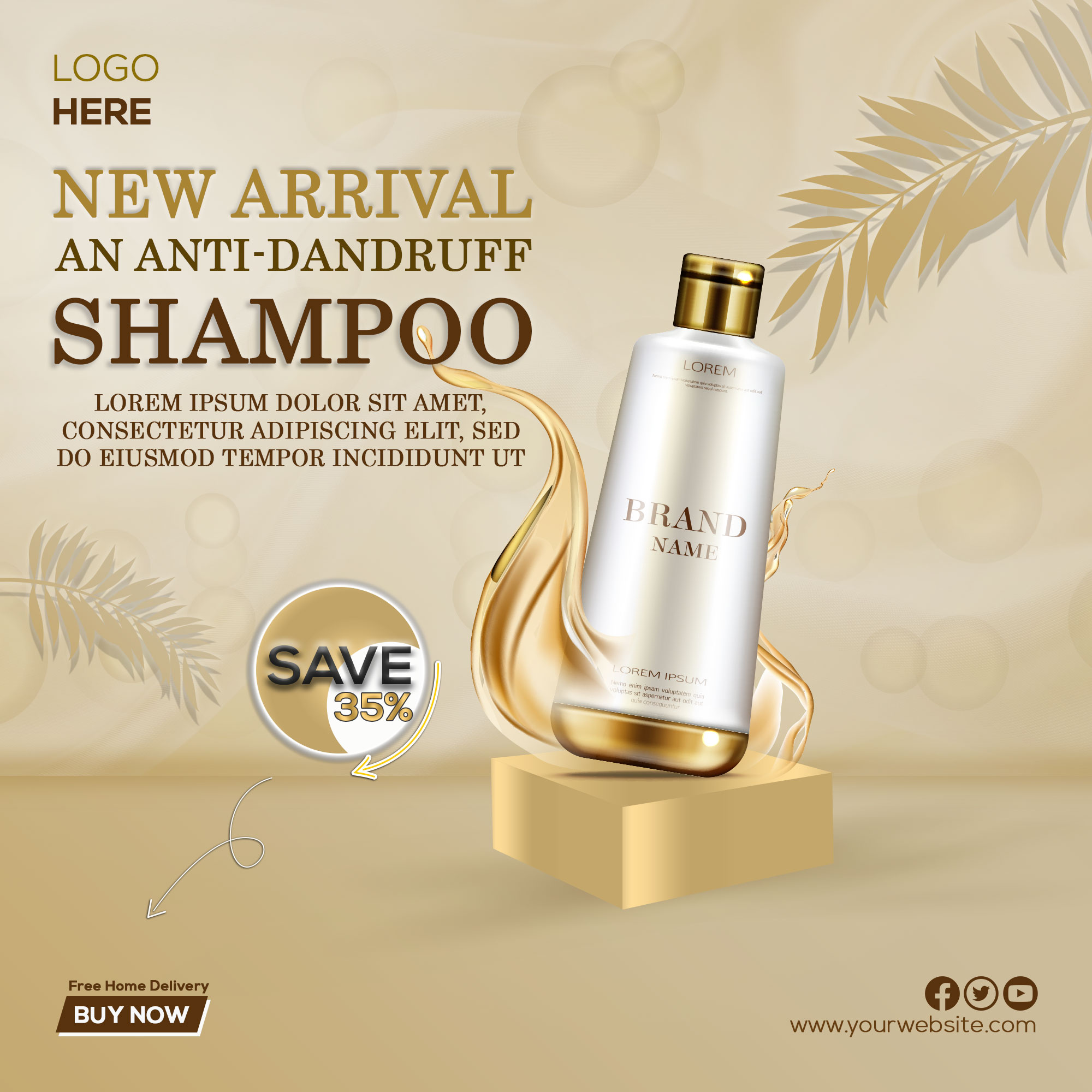 Example of Brand Promoting Social Media Post Design