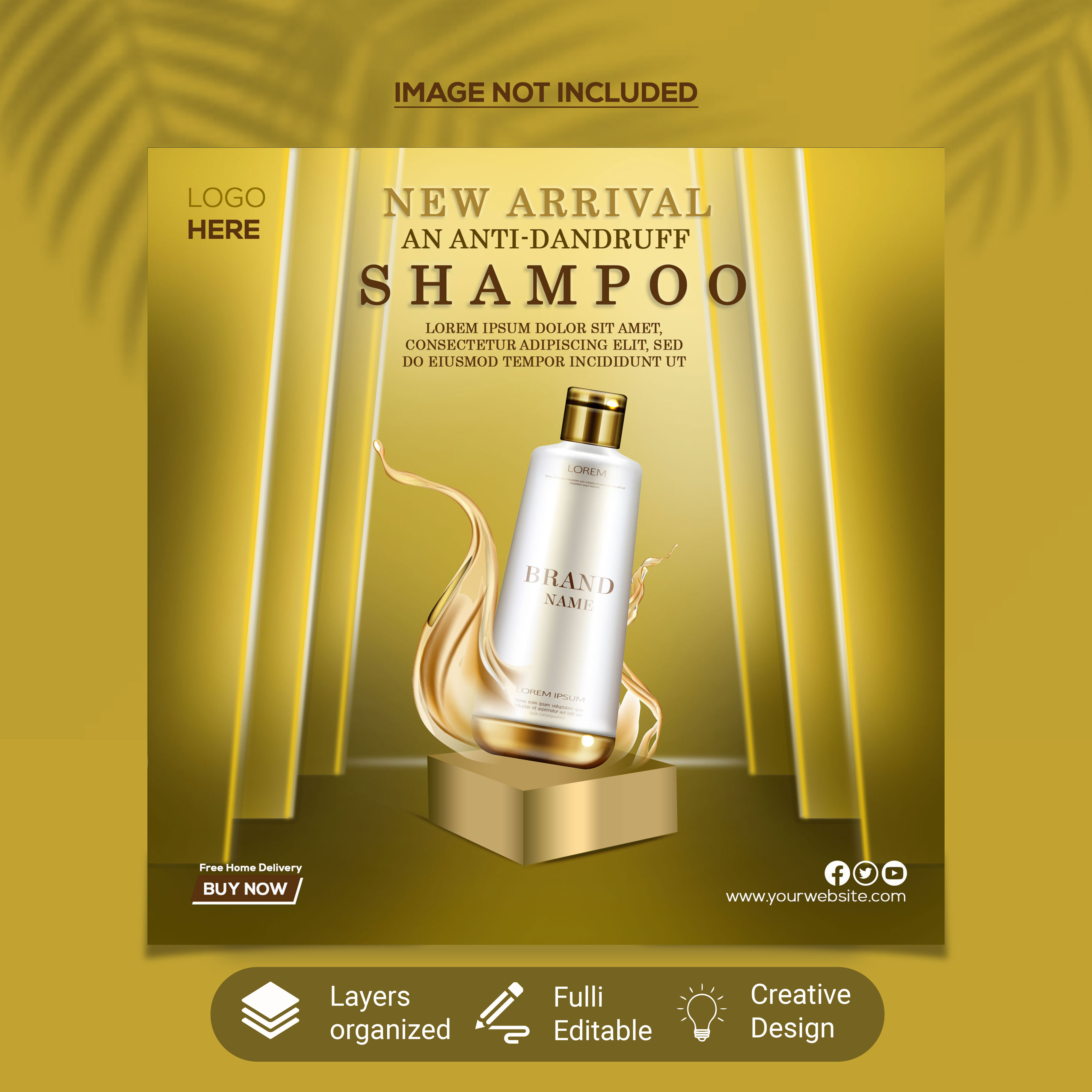 Example of Brand Promoting Social Media Post Design