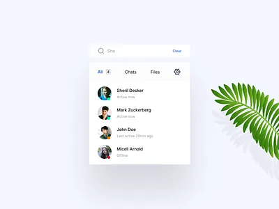 Modern Chat App UI – Clean Messaging Dashboard with Search & Use appdesign arkmodeui chatapp chatappui cleanui dashboard dashboarddesign designinspiration interactiondesign messagingapp ui uidesign uxdesign