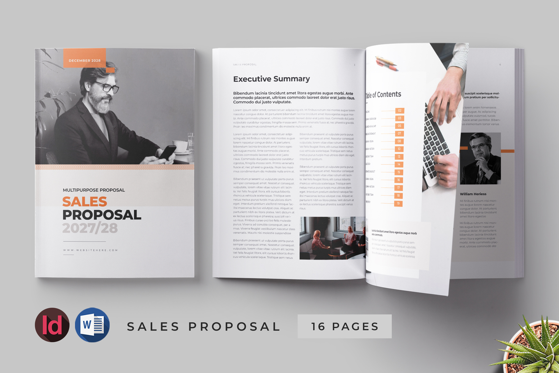 Sales Proposal design