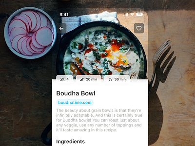 RecipeBox product design ui ux