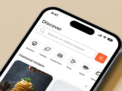 RecipeBox product design ui ux