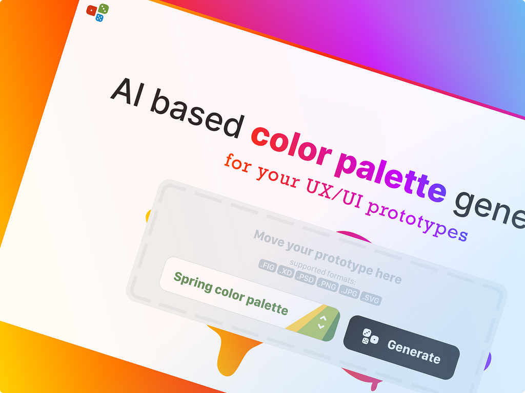 UX UI 🎨 ☙ Color Palette Generator by Yuri Korshunov on Dribbble