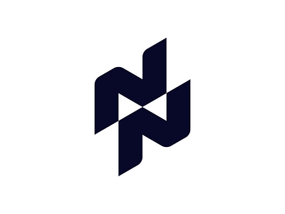 Letter N - Logo Exploration 1 ( FOR SALE ) alphabet brand branding connection exploration for sale geometric isometric letter n logo logodesign logodesigner mark n sale simple symbol