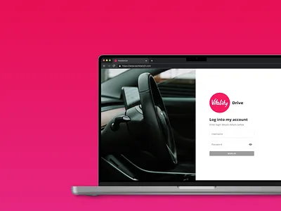 Vitality Drive | Servicing Platform agent design desktop login servicing platform ui uidesign