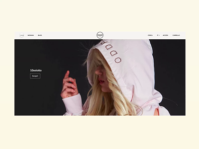 Dantone - Ecommerce - Luxury Fashion Milan animation e commerce interaction design interface design motion graphics ui ui design ux ux deisgn web design