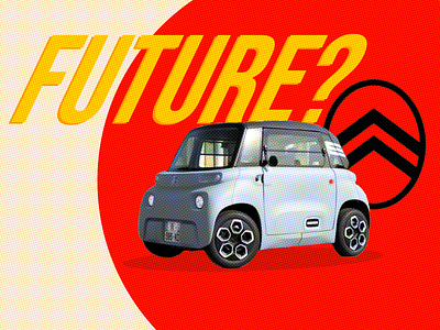 Citroen's Disruptive Approach to Electric Mobility blog concept design illustration post