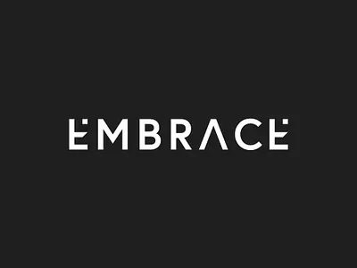 Embrace Activewear Branding activewear activewear branding athleisure branding design fitness graphic design gym logo minimalist branding monochrome