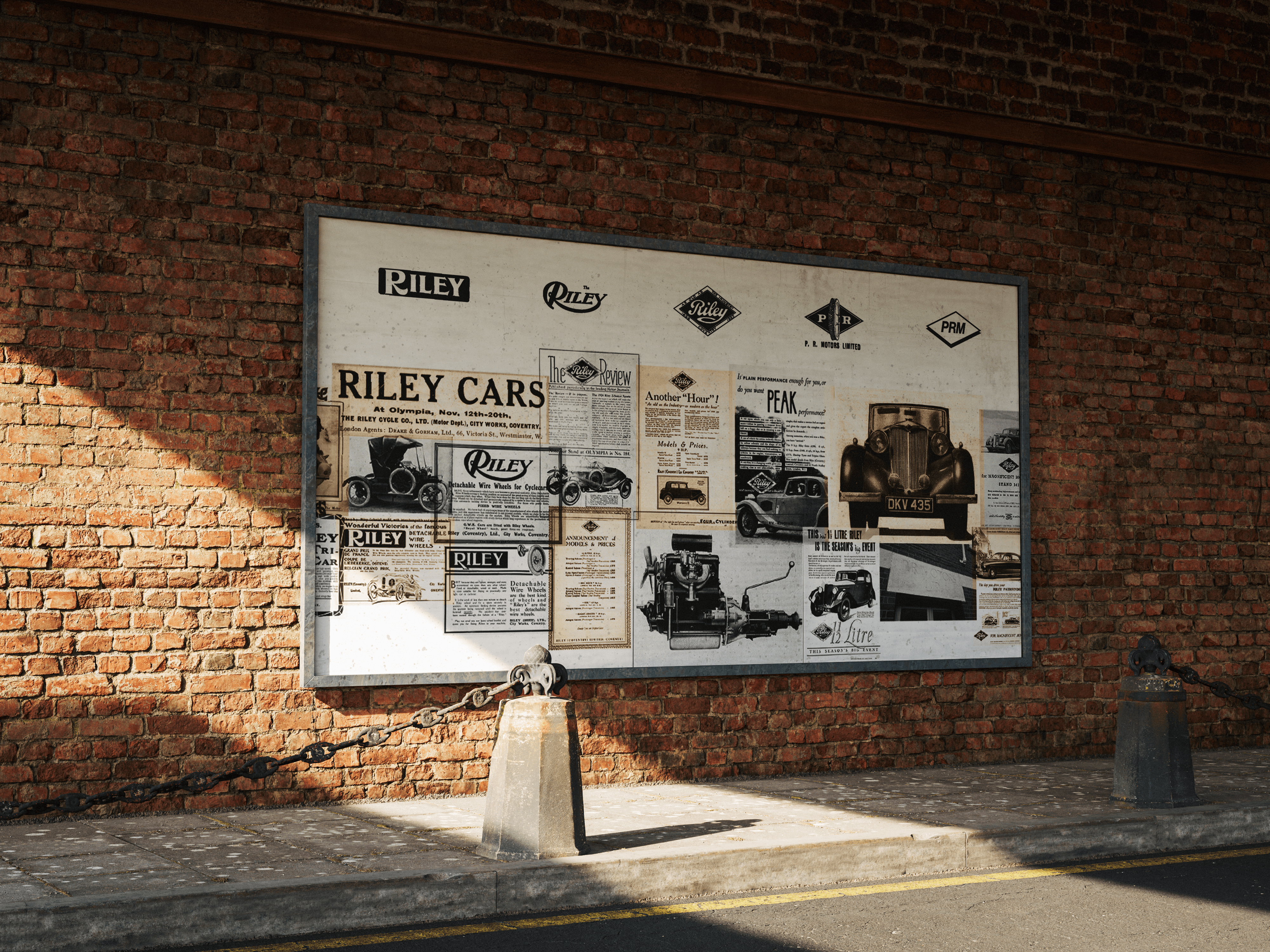 PRM Newage - History Wallpaper Graphic brand design graphic design heritage heritage design history office graphics signage timeline wall design wall display
