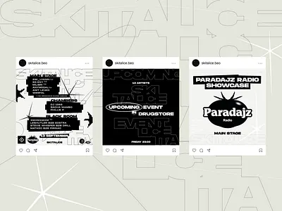 Skitalice | SMM Design branding design event instagram kit smm social media