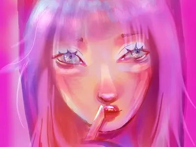 Girl kawai graphic design