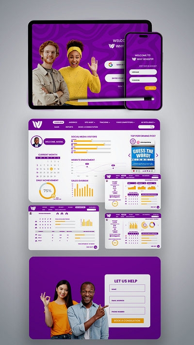 WhyWhisper UX/Ui design (unused)