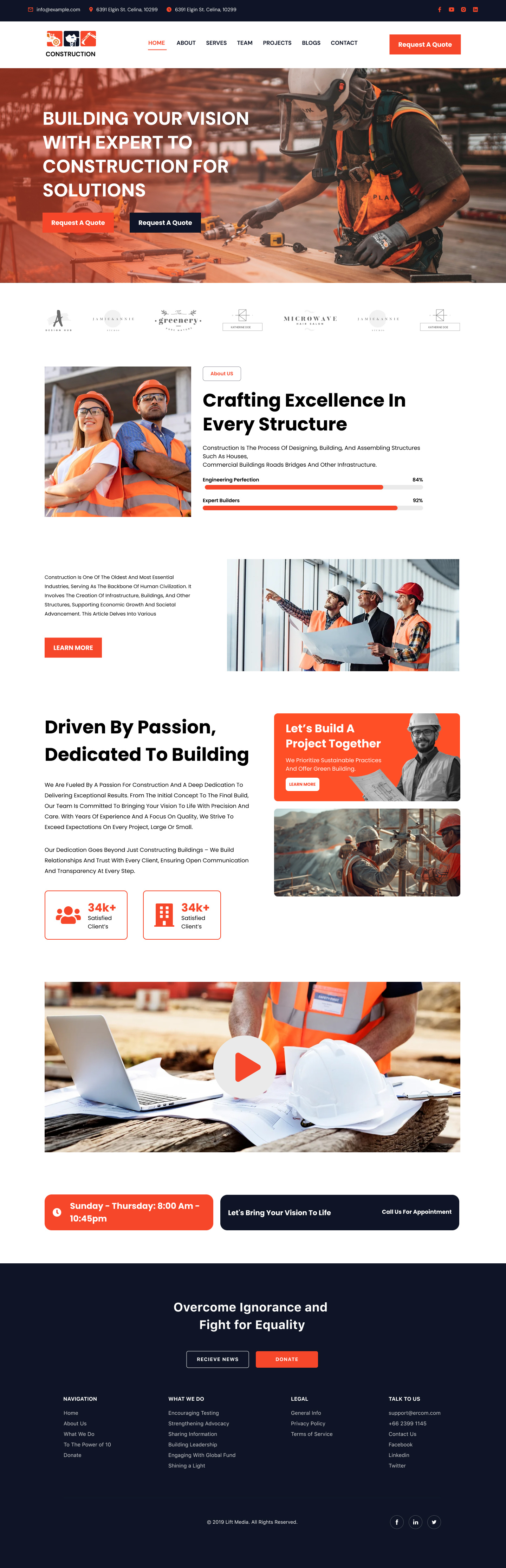 Example of Website UI Design In Figma