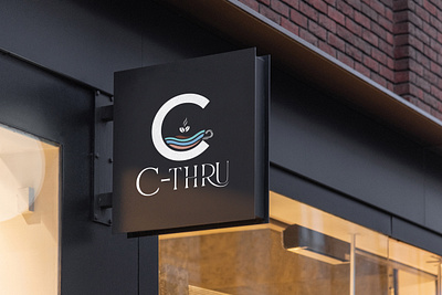 C-Thru Logo Design boho style brand identity branding cafe cafe branding cafe logo coffee logo coffee shop logo graphic design illustration logo logo branding minimal logo design minimalstic logo restaurant branding restaurant logo visual identity
