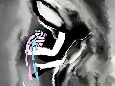 The Wraith digital art graphic design illustration