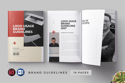 Brand Guideline layout