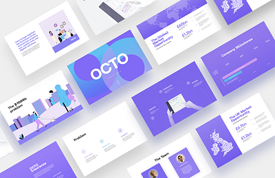 Octo Pitch Deck Presentation figma fundraising google slide graphic design infographic investor deck keynote pitch pitch deck pitch deck design pitch deck template pitchdeck powerpoint powerpoint presentation presentation presentation deck presentation designer presentation slide slide slide deck