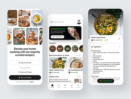 Browse thousands of Recipe images for design inspiration | Dribbble