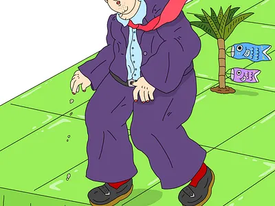 carp streamer branding character design graphic design icon illustration logo vector