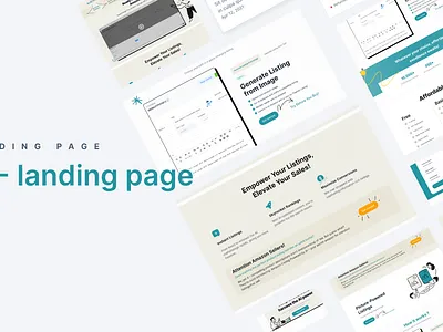 Ai - landing page ai landing page ui