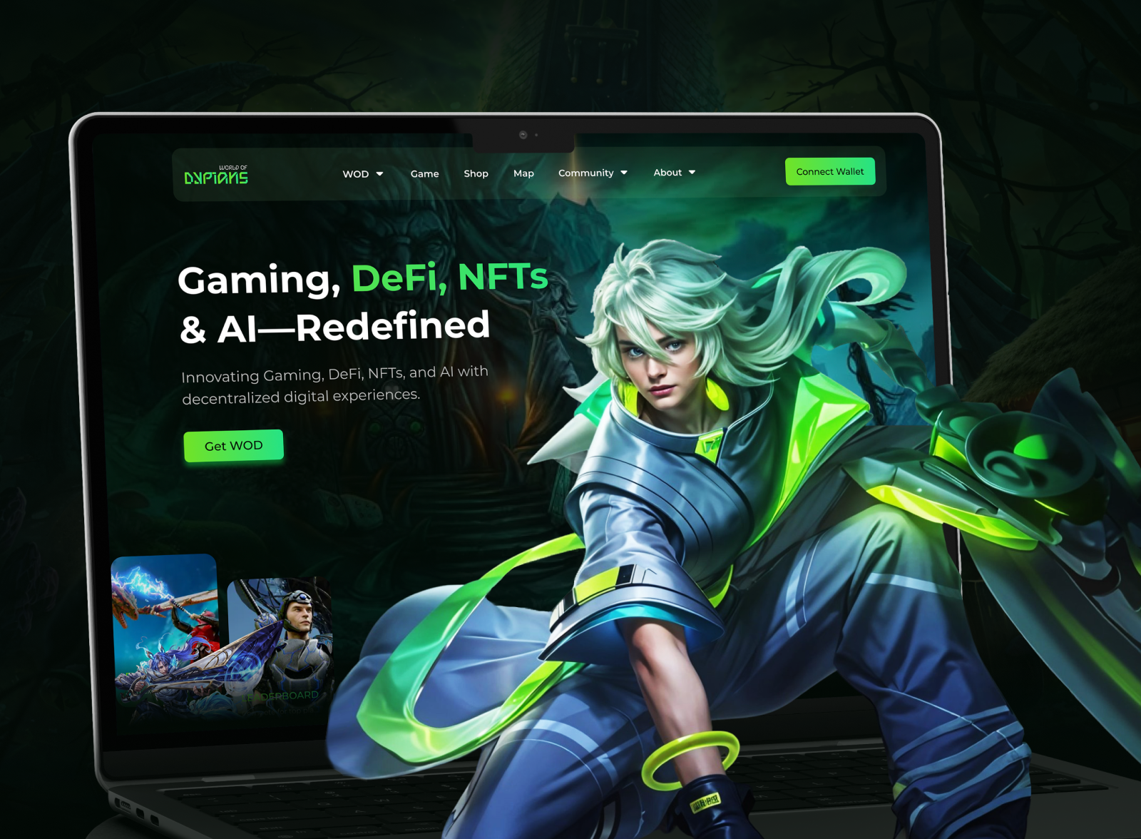 NFT Gamming Website animation crypto crypto collectibles futuristic interface game art game design gamedev gaming platform graphic design nft nft gaming nft gaming website nft marketplace ui web3 adoption web3 platform website website design