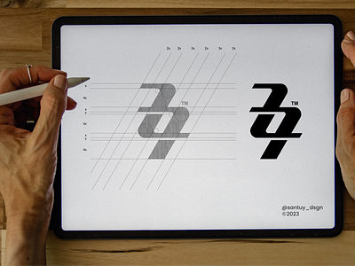 7Z Monogram Logo. 7 brand branding design icon illustration inspirations logo letter lettering logo logofolio logoideas logotype monogram number symbol vector z