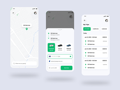 Cab Booking App app application design booking cab booking taxi booking app