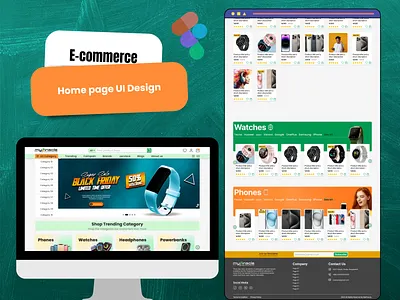 E-Commerce UI Design e commerce figma graphic design ui ui designer uiux web ui website