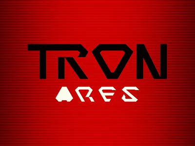 Tron: Ares creative font graphic design lettering logo logotype movie tron typo typography