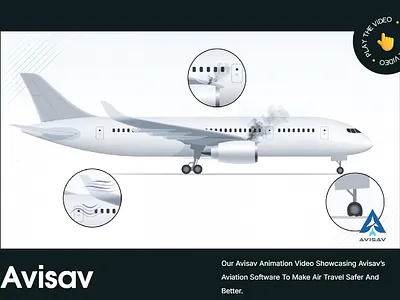 Avisav – Aviation Safety Animation 2d animation aviation animation design explainer video illustration motion graphics safety animation