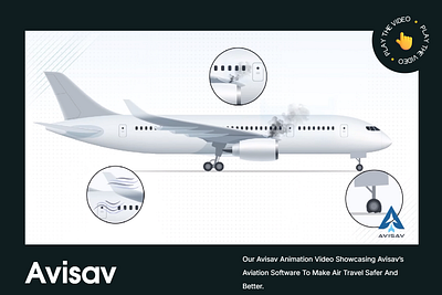 Avisav – Aviation Safety Animation 2d animation aviation animation design explainer video illustration motion graphics safety animation