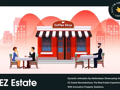 EZ Estate – Real Estate Animation 2d animation explainer video motion graphics property solutions real estate animation