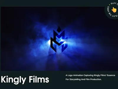 Kingly Films – Cinematic Logo Animation after effects animation animated logo cinematic intro logo animation motion graphics